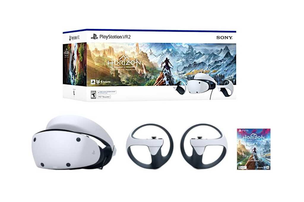 PlayStation VR2 bundle with Horizon Call of the Mountain product